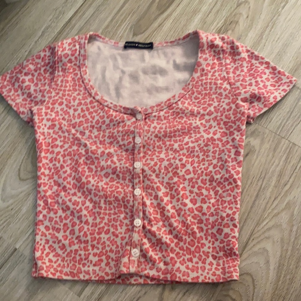 Pink Cheetah Zelly Top